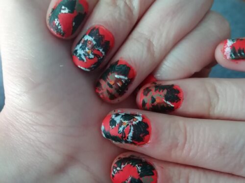 Black forest nails